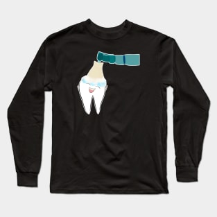 Happy Dental Cleaning Long Sleeve T-Shirt